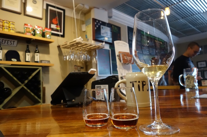 Garden Grove Brewing and Urban Winery - Samples